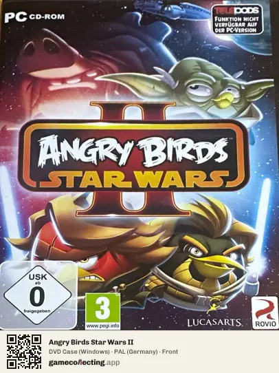 Angry Birds Star Wars II Computer, Germany box front