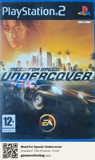 Need for Speed: Undercover PlayStation 2, France box front