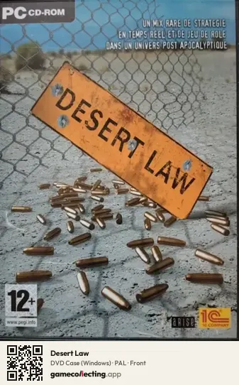 Desert Law Computer, PAL box front
