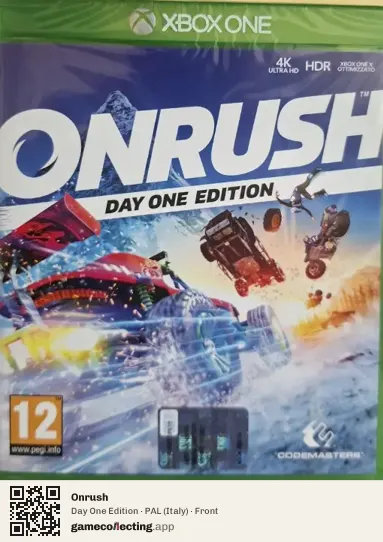Onrush Xbox One, Italy box front