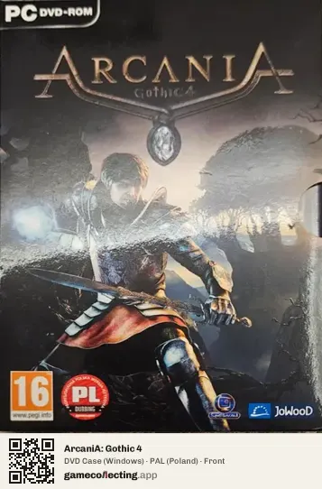 ArcaniA: Gothic 4 Computer, Poland box front