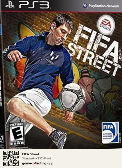 FIFA Street PlayStation 3, NTSC box front