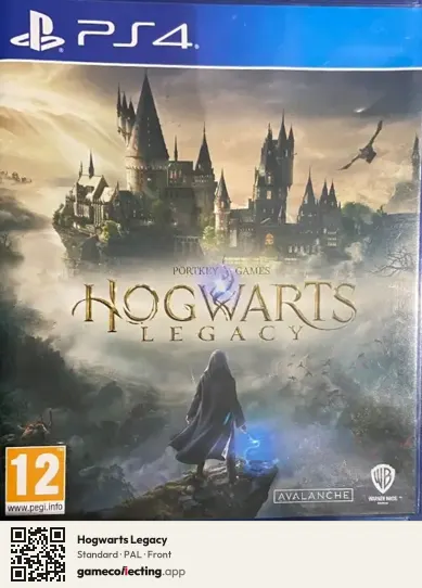 Hogwarts Legacy PlayStation 4, PAL box front