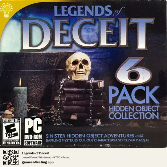 Legends of Deceit Computer, NTSC box front