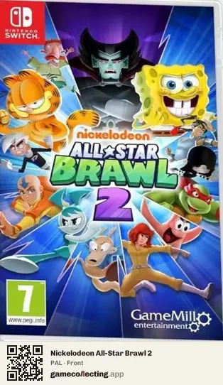 Nickelodeon All-Star Brawl 2 Nintendo Switch, PAL box front