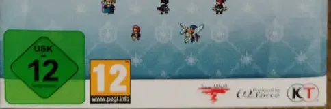 Fire Emblem Warriors, the USK square on its front