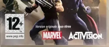 X-Men Legends II: Rise of Apocalypse, the PEGI square on its front