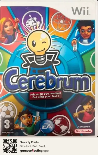 Smarty Pants Nintendo Wii, PAL box front
