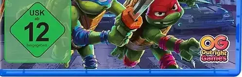 Teenage Mutant Ninja Turtles: Mutants Unleashed, the USK square on its front