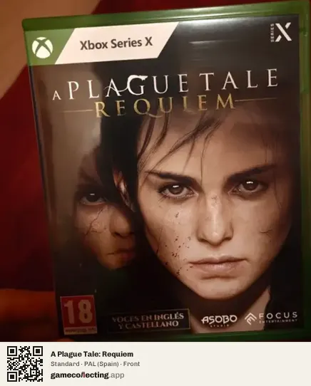 A Plague Tale: Requiem Xbox Series X, Spain box front