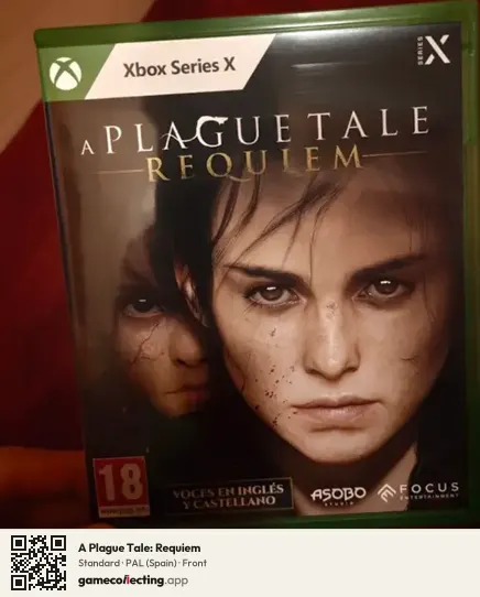 A Plague Tale: Requiem Xbox Series X, Spain box front