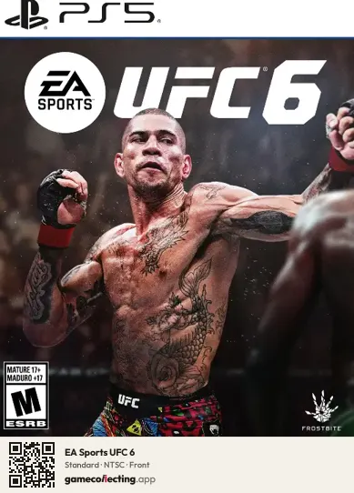 EA Sports UFC 6 PlayStation 5, NTSC box front