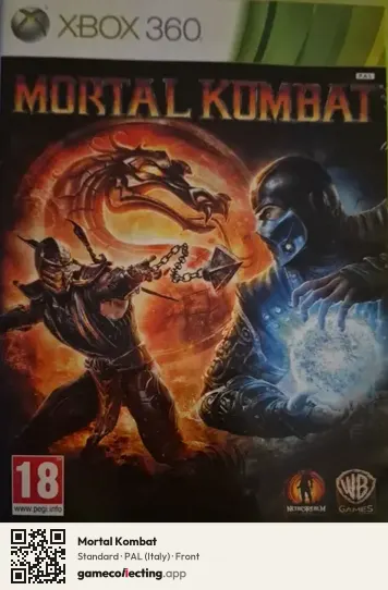 Mortal Kombat Xbox 360, Italy box front