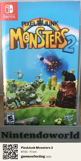 PixelJunk Monsters 2 Nintendo Switch, NTSC box front