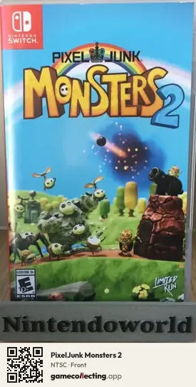 PixelJunk Monsters 2 Nintendo Switch, NTSC box front