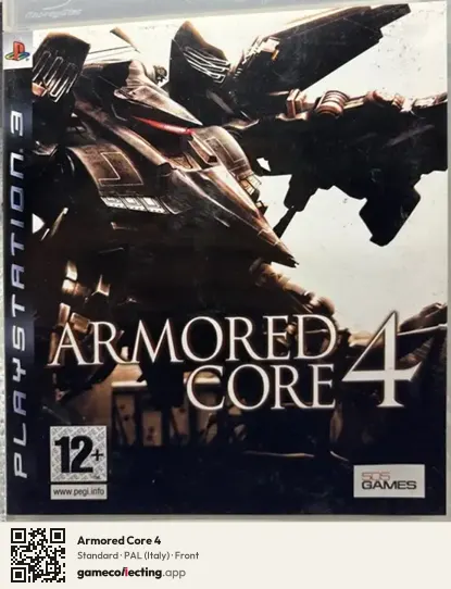 Armored Core 4 PlayStation 3, Italy box front