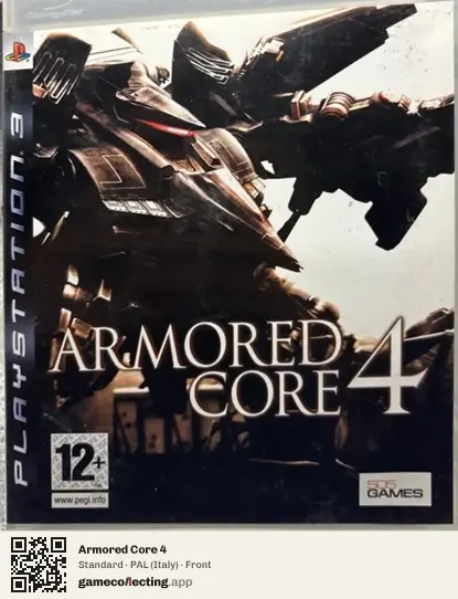 Armored Core 4 PlayStation 3, Italy box front