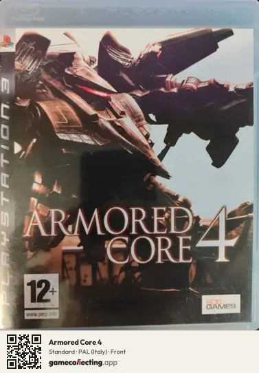 Armored Core 4 PlayStation 3, Italy box front
