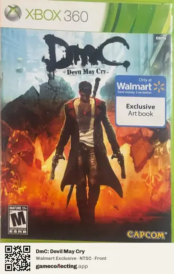 DmC: Devil May Cry Xbox 360, NTSC box front