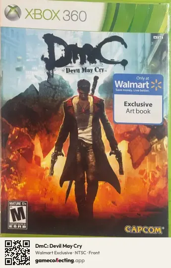 DmC: Devil May Cry Xbox 360, NTSC box front