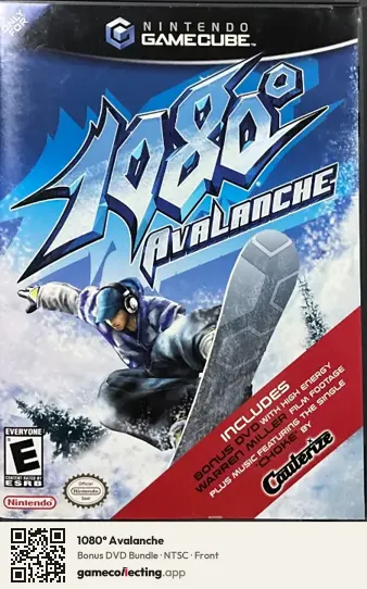 1080° Avalanche Nintendo GameCube, NTSC box front