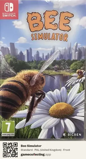 Bee Simulator Nintendo Switch, United Kingdom box front