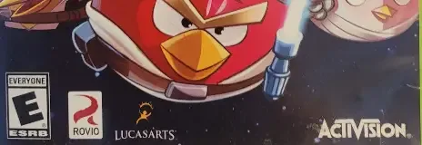 Angry Birds Star Wars, the ESRB box on its front