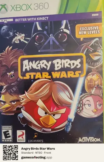 Angry Birds Star Wars Xbox 360, NTSC box front