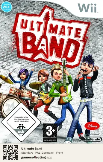 Ultimate Band Nintendo Wii, Germany box front