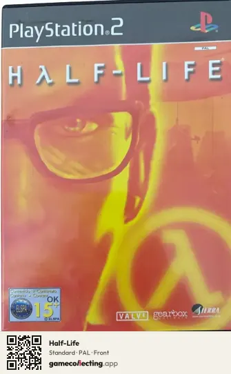 Half-Life PlayStation 2, PAL box front