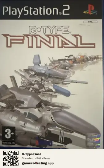 R-Type Final PlayStation 2, PAL box front