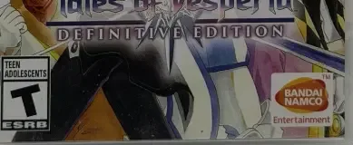 Tales of Vesperia, the ESRB box on its front