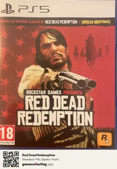 Red Dead Redemption PlayStation 5, Spain box front