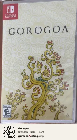 Gorogoa Nintendo Switch, NTSC box front