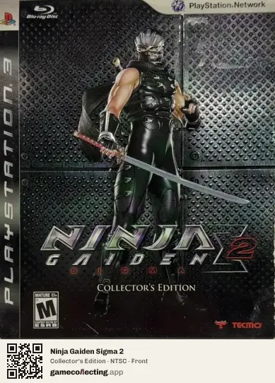 Ninja Gaiden Sigma 2 PlayStation 3, NTSC box front