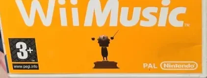 Wii Music, the PEGI square on its front