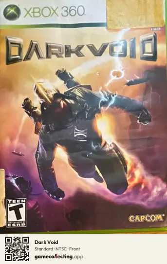 Dark Void Xbox 360, NTSC box front