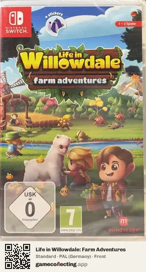 Life in Willowdale: Farm Adventures Nintendo Switch, Germany box front