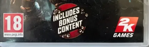 BioShock: Ultimate Rapture Edition, the PEGI square on its front