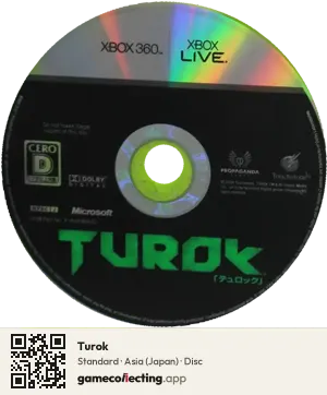 Turok Xbox 360, Asia disc