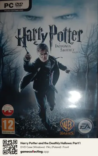 Harry Potter and the Deathly Hallows: Part 1 Computer, Poland box front