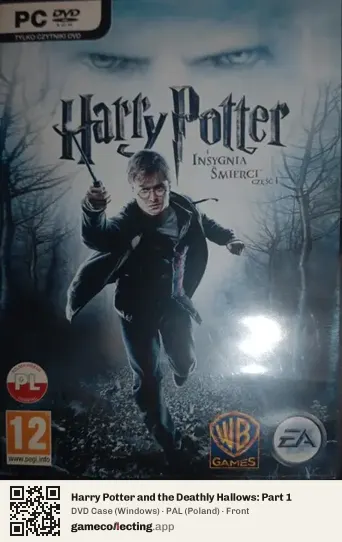 Harry Potter and the Deathly Hallows: Part 1 Computer, Poland box front