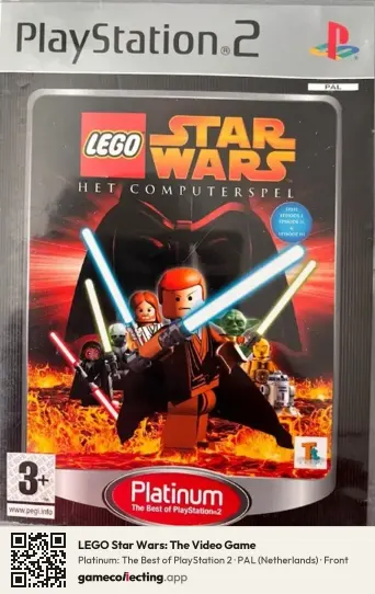 LEGO Star Wars: The Video Game PlayStation 2, Netherlands box front