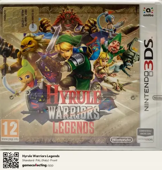 Hyrule Warriors Legends Nintendo 3DS, Italy box front