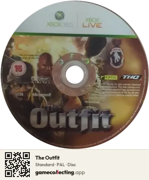 The Outfit Xbox 360, PAL disc