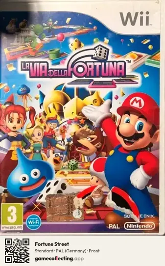 Fortune Street Nintendo Wii, Germany box front