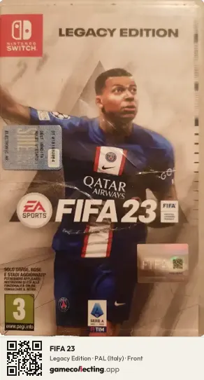 FIFA 23 Nintendo Switch, Italy box front