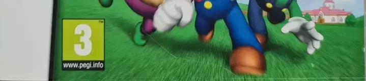 Super Mario 64 DS, the PEGI square on its front