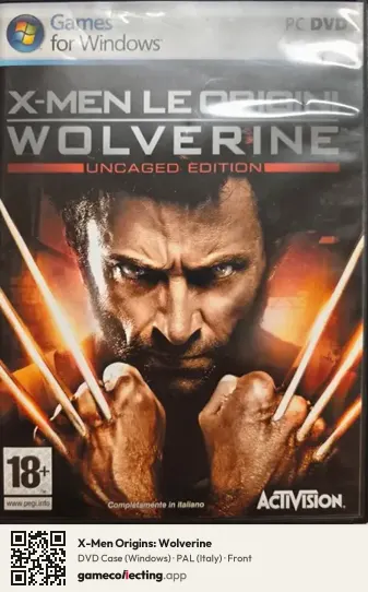 X-Men Origins: Wolverine Computer, Italy box front