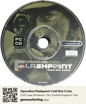Operation Flashpoint: Cold War Crisis Computer, PAL disc